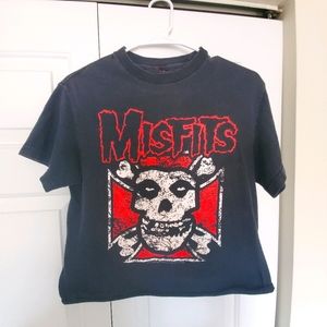Vintage Misfits Cropped tee